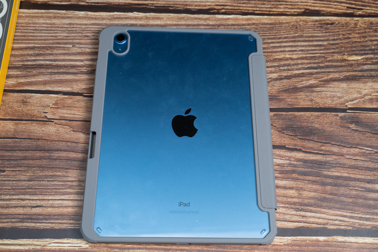 點我看大圖 HIPPORIZZ Origo晶透皮紋 筆槽保護殼 開箱 iPad Air M2/M3 適用 幫我的平板穿新衣