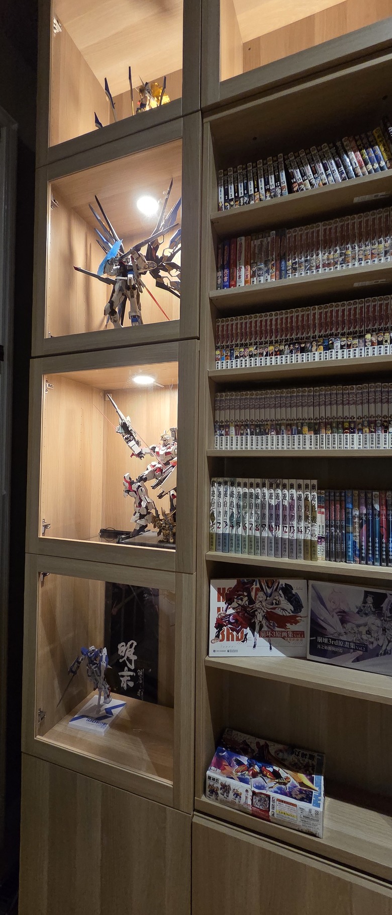 自行設計的遊戲動漫書櫃