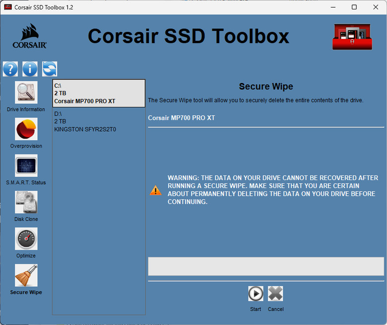 【開箱簡測】Corsair MP700 Pro XT 2TB PCIe Gen5.0 x4 NVMe SSD 效能簡測 (圖多)