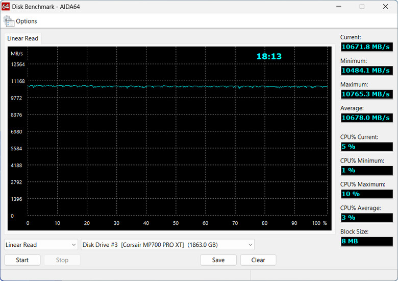 【開箱簡測】Corsair MP700 Pro XT 2TB PCIe Gen5.0 x4 NVMe SSD 效能簡測 (圖多)