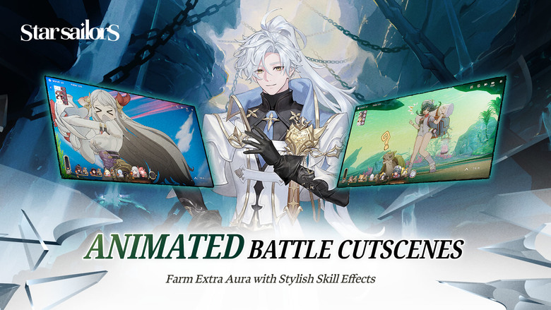 《星絆之旅》 Star Sailors 11月27日 Com2uS Holdings 旗下全新 RPG 展開全球最終測試 | 穿越魔法災難後的漂浮大陸 動漫風魅力角色與策略性回合制戰鬥的收集型 RPG