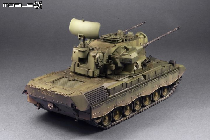 [模型製作記] 獵豹式防空砲車 1/35