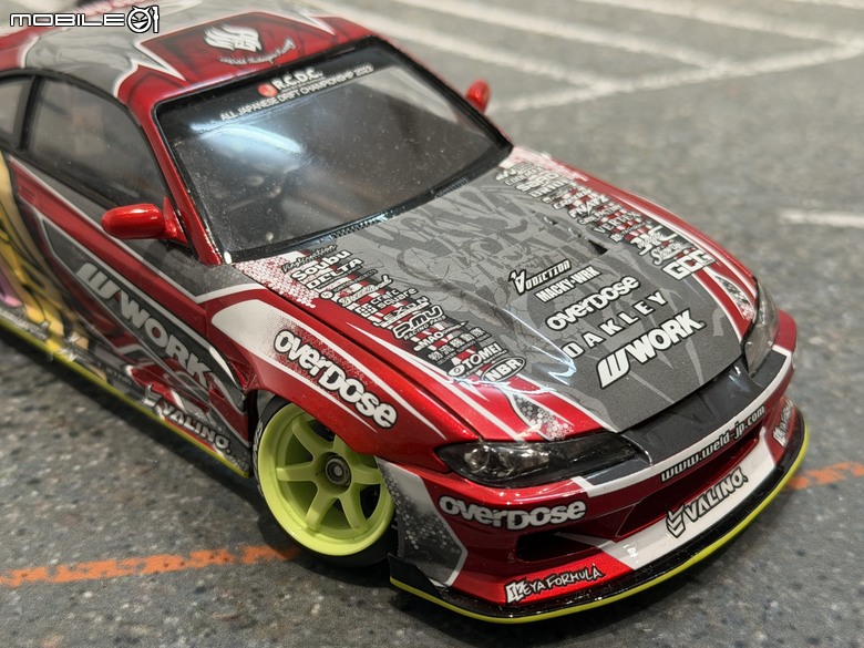 【遙控模型】 Nissan Silvia S15 - DriftArt 4 經典不敗-彎道舞者S15 OverDose冠軍塗裝樣式