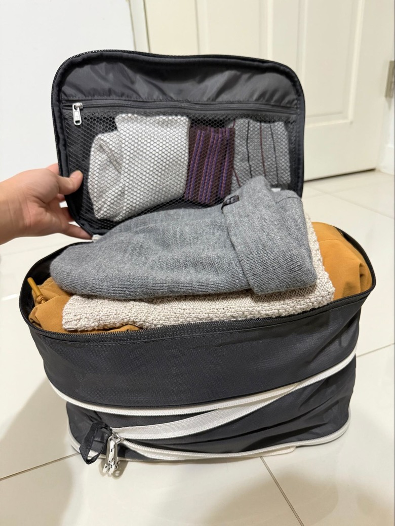 露營用衣服壓縮包