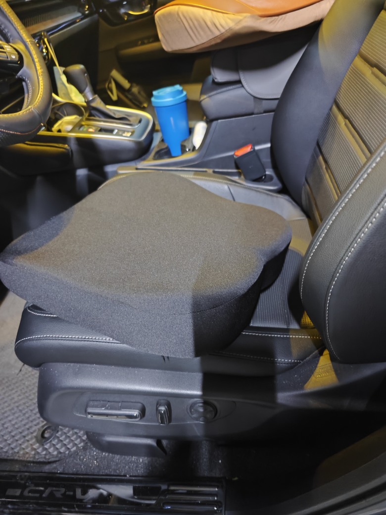 CRV 駕駛座座椅腰酸腳麻改善方式