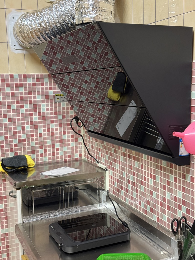 小米米家智能雙膽電熱水器60L P1及油煙機安裝