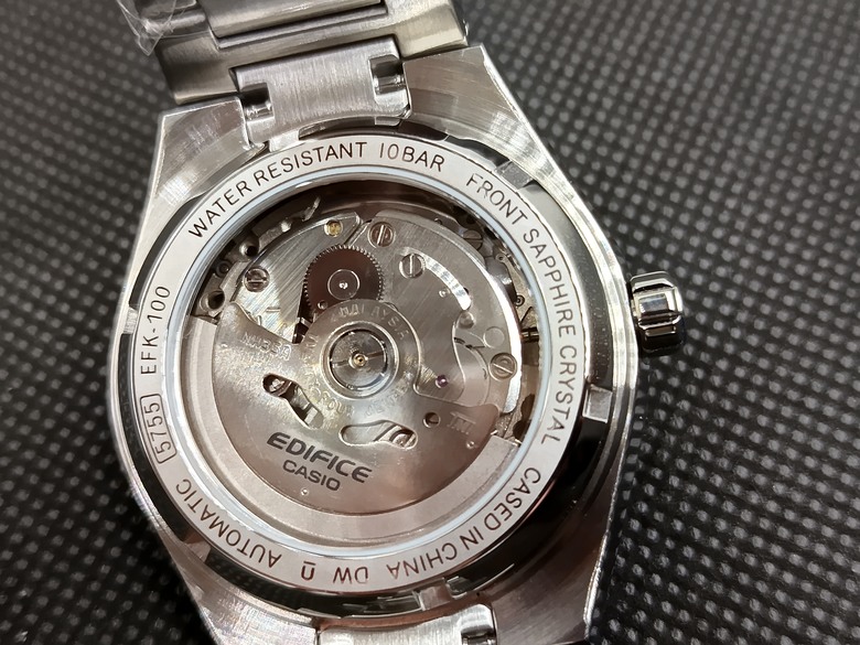 CASIO EDIFICE EFK-100 機械錶元年 蓋大樓