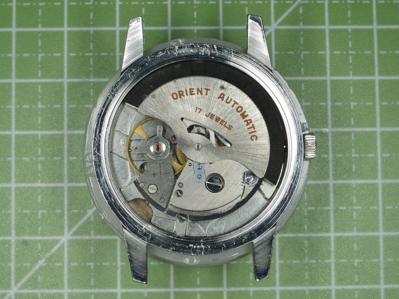 自娛玩修錶 - 原點(之三): 老東方"Calendar Auto Orient" 17 Jewels自動錶 (cal. 670)