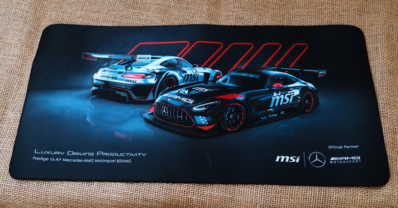 純粹的紀念 MSI Prestige 16 AI+ MercedesAMG聯名版