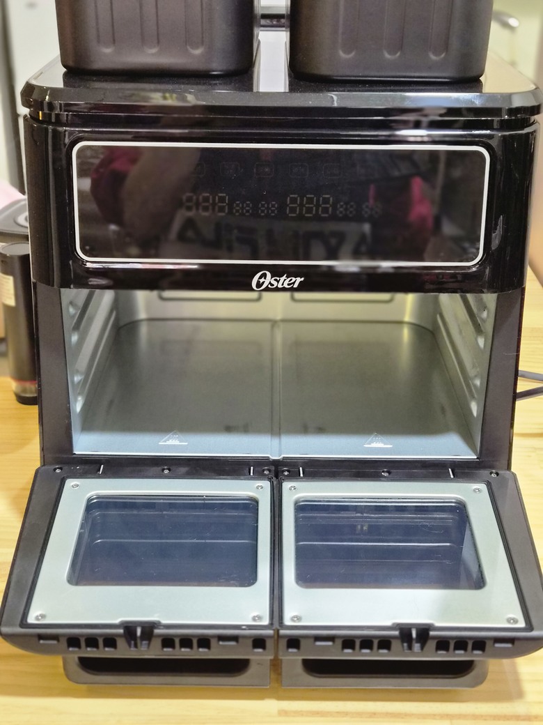 簡單分享新入手的雙槽氣炸鍋，早午餐可以一次出爐還滿讚的！