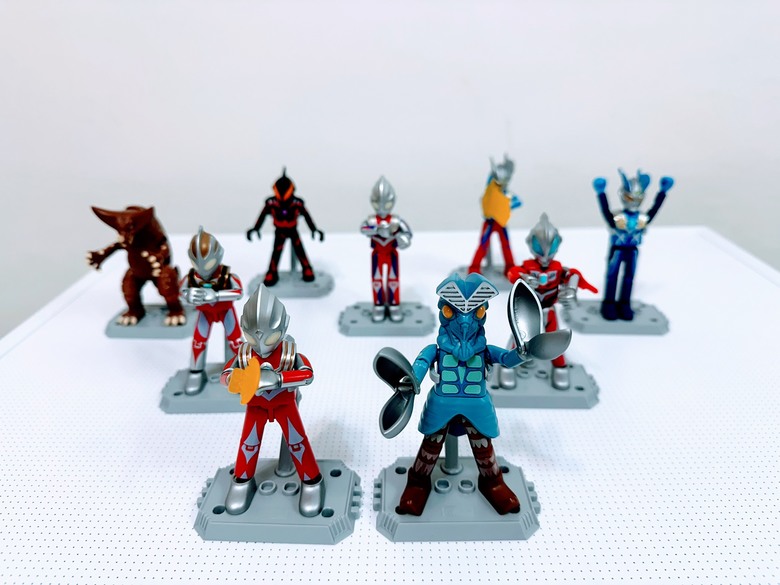 【回追開箱】Ultraman超人力霸王可動積木公仔群星版第一彈！