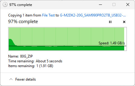 【開箱簡測】GRAUGEAR USB3.2 20Gbps Type C M.2 NVMe/NGFF 美型外接盒(Dock Station) 效能簡測 (圖多)