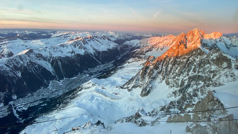 法國霞慕尼白朗峰雪山之旅