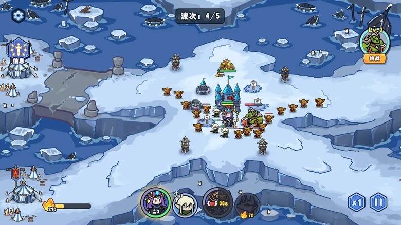 《風暴奇兵》 Q版卡通風格 魔獸爭霸+皇室戰爭 肉鴿塔防手遊 | 集結各類英雄與軍隊 搭配多樣防禦塔 迎戰一波又一波的大規模敵軍 | 遠程射手、飛龍部隊、重騎士全面出擊 每一局都是全新的Build體驗