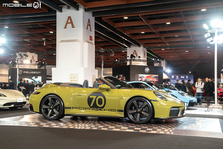 【2026台北車展】限量版911 Spirit 70與911 GT3 RS with Manthey Package領軍，Porsche Taipei展區直擊！