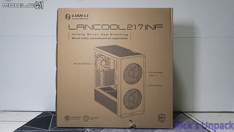 【開箱】與音響絕配的機殼 | LIAN LI LANCOOL 217 INF WHITE
