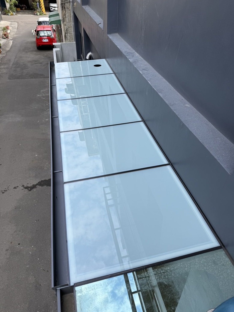 終於交屋採光罩成品分享