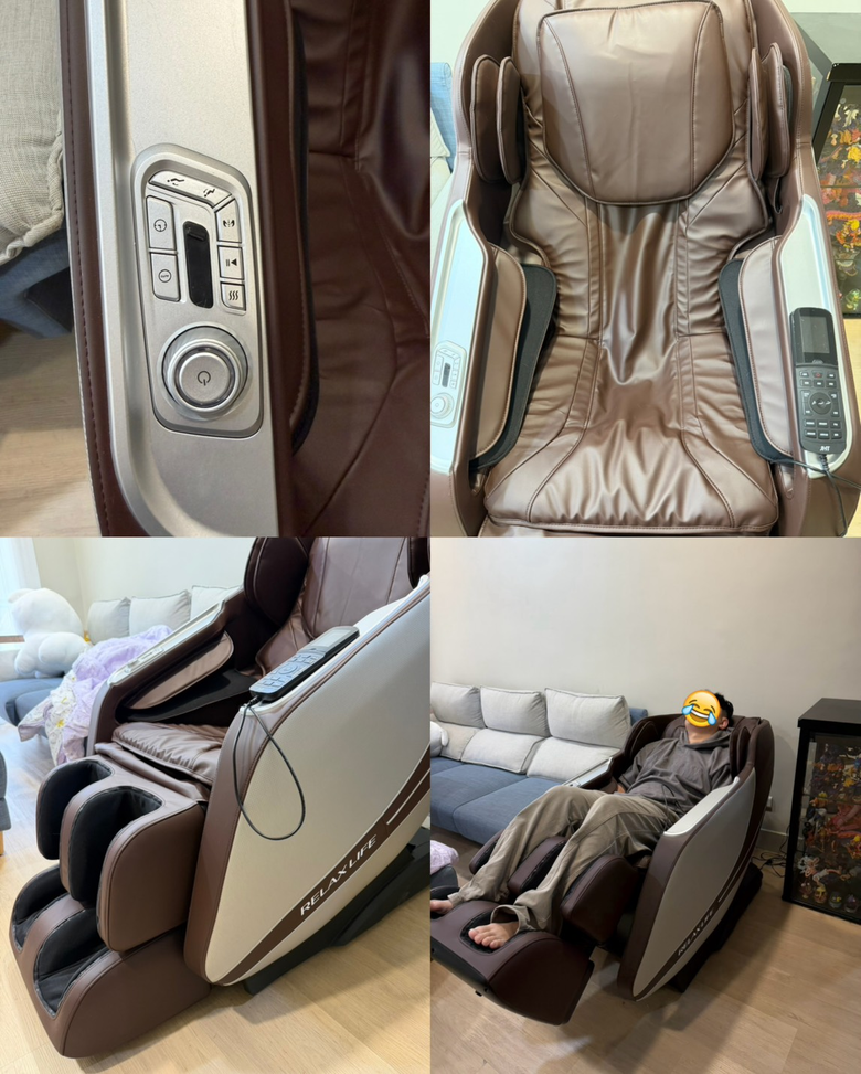 3萬內的JHT i芯深捏臀感按摩椅K-323心得分享