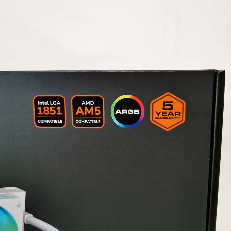 COUGAR POSEIDON VISTEK PRO ARGB 360 白色 - 自定義大螢幕 一體式水冷