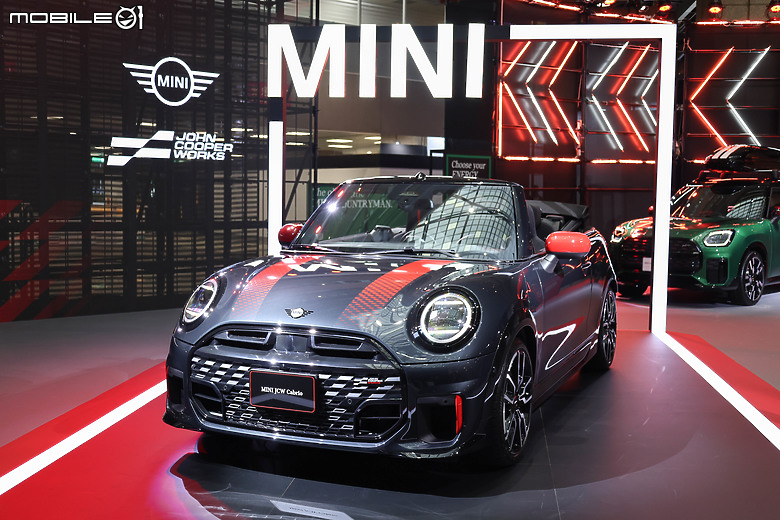 【2026台北車展】MINI John Cooper Works Cabrio正式發表,建議售價235萬元!