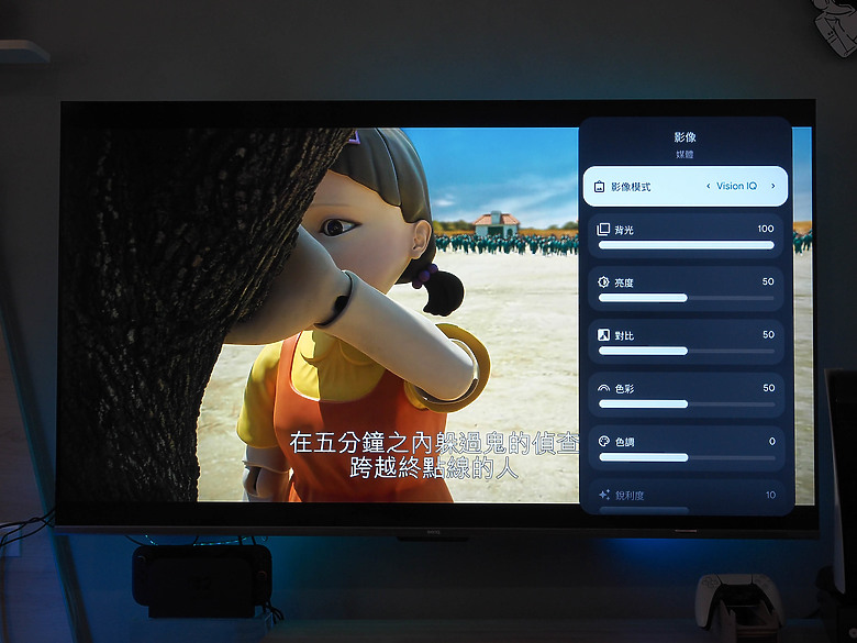 為遊戲而戰 | BenQ獨家遊戲特調MiniLED Google TV J65-770