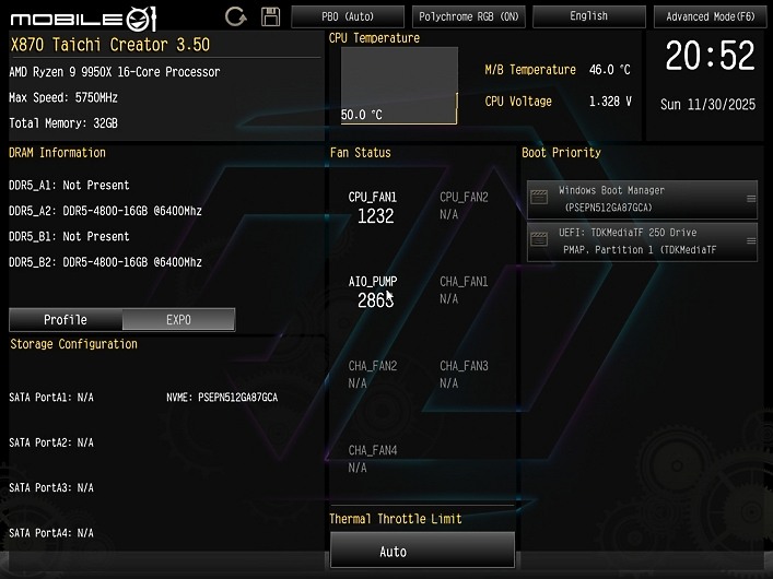點我看大圖 黑金太極.創作者之刃:X870 Taichi Creator 開箱