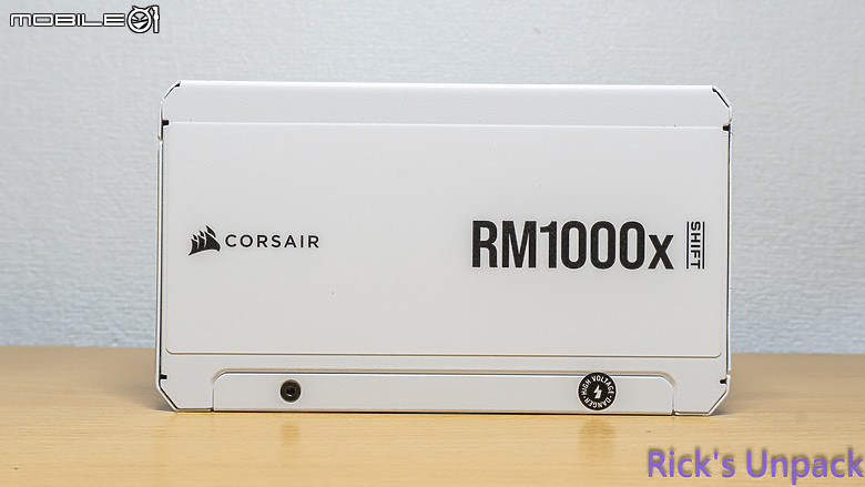 【開箱】白色側出電源 | CORSAIR RM1000x SHIFT WHITE