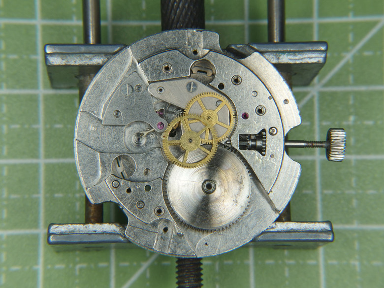 自娛玩修錶 - 原點(之三): 老東方"Calendar Auto Orient" 17 Jewels自動錶 (cal. 670)