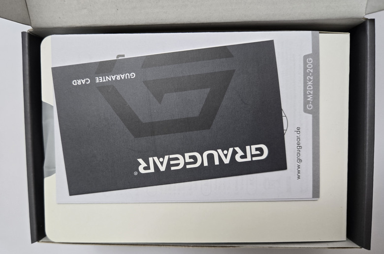 【開箱簡測】GRAUGEAR USB3.2 20Gbps Type C M.2 NVMe/NGFF 美型外接盒(Dock Station) 效能簡測 (圖多)