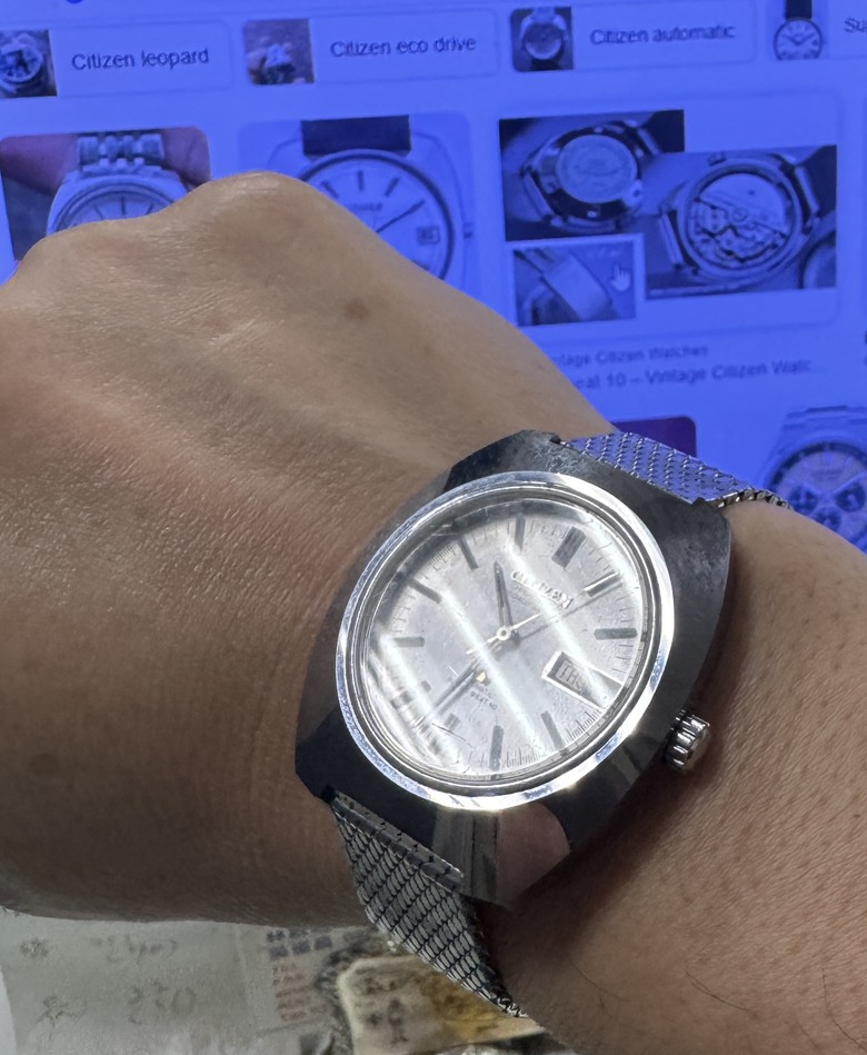 點我看大圖 citizen Highness (Ti) chronometer SUPER BEAT 10 4-720547 YD