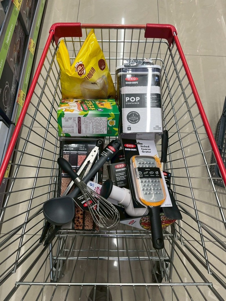 全聯現在有OXO跟joseph joseph廚具專區了？