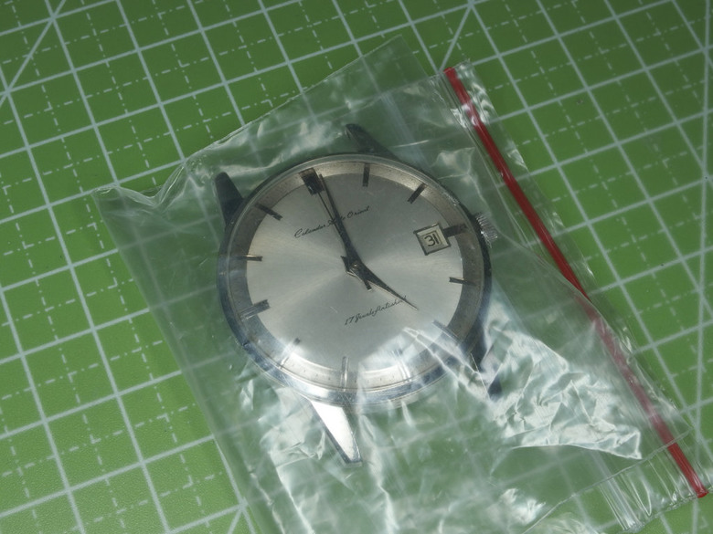 自娛玩修錶 - 原點(之三): 老東方"Calendar Auto Orient" 17 Jewels自動錶 (cal. 670)