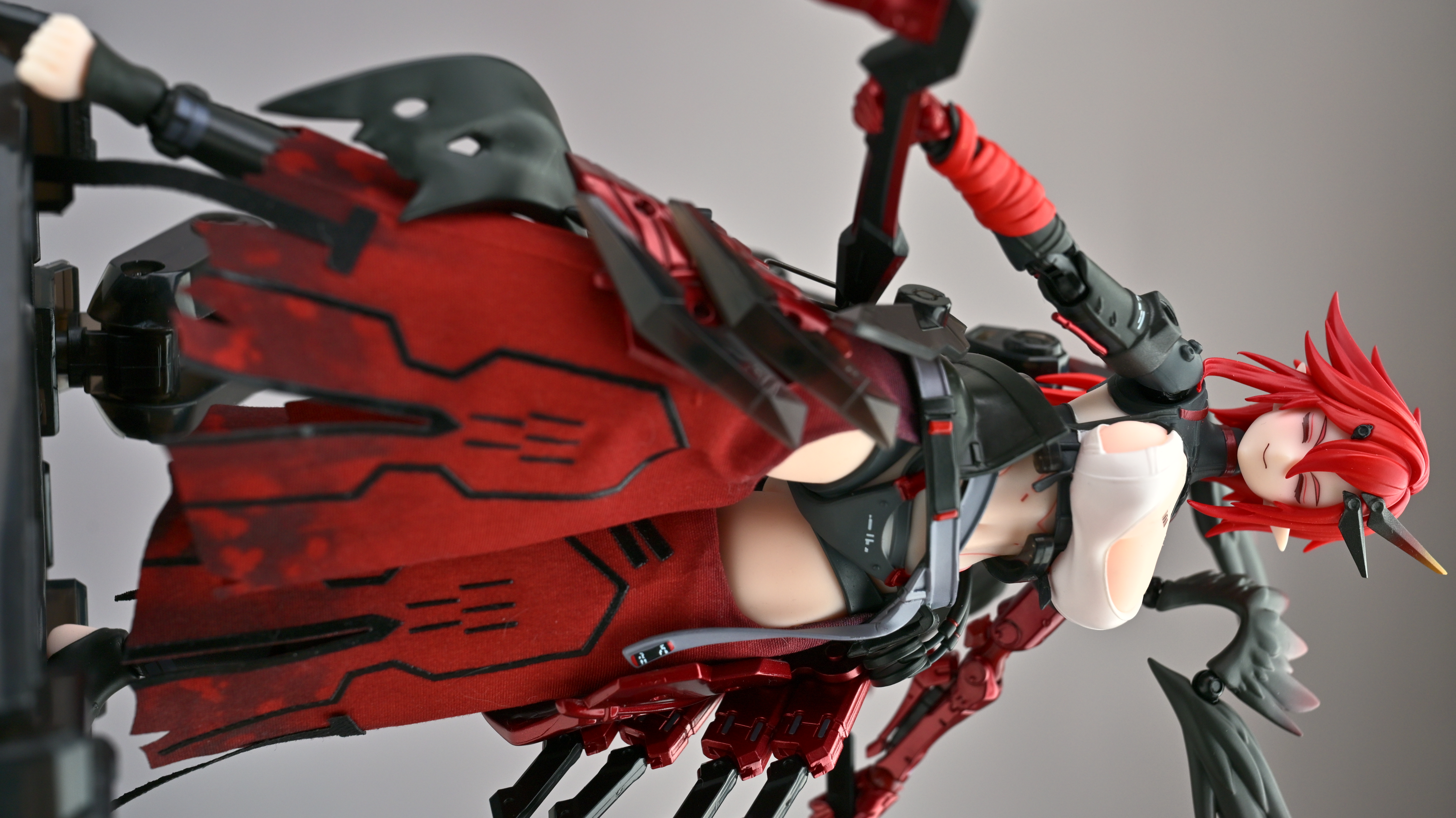 【開箱】妻見打!核金重構 大漫匠 狼犬部隊.突擊型 渡鴉 1/9 包膠機娘