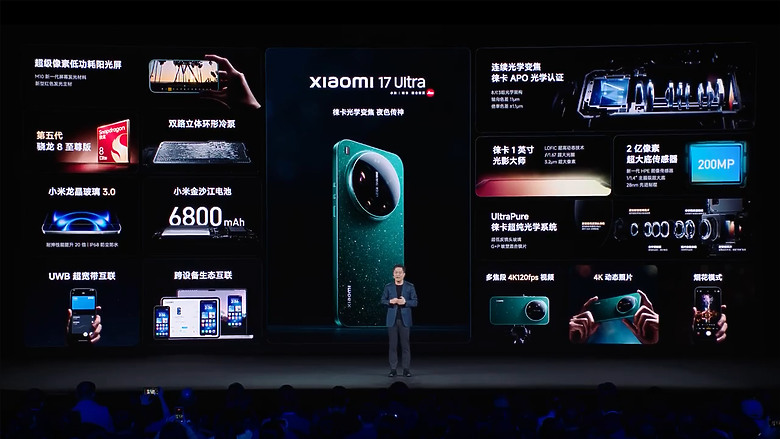 小米 17 Ultra 正式發表｜1 吋大底+連續光學變焦，影像旗艦再進化！