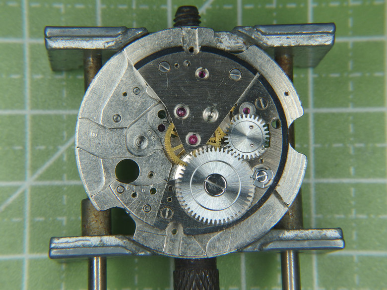 自娛玩修錶 - 原點(之三): 老東方"Calendar Auto Orient" 17 Jewels自動錶 (cal. 670)