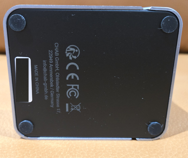 【開箱簡測】GRAUGEAR USB3.2 20Gbps Type C M.2 NVMe/NGFF 美型外接盒(Dock Station) 效能簡測 (圖多)