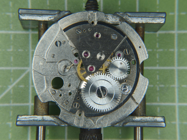 自娛玩修錶 - 原點(之三): 老東方"Calendar Auto Orient" 17 Jewels自動錶 (cal. 670)