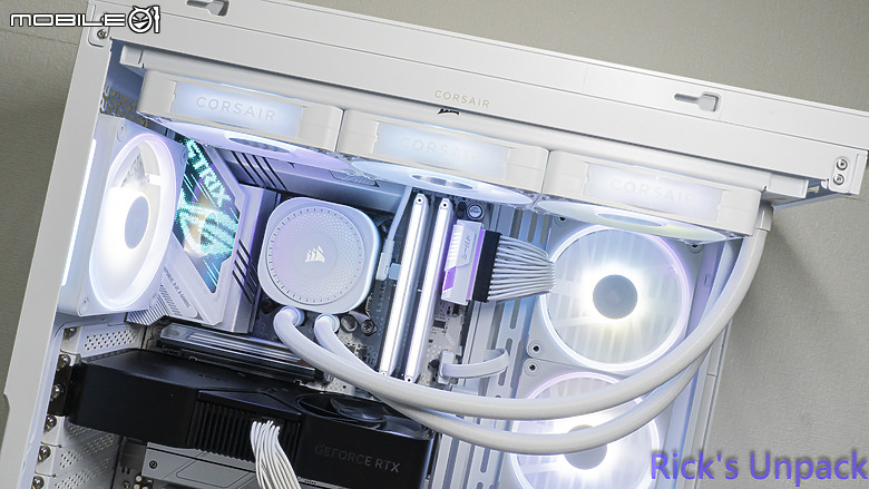 【開箱】泰坦潔白水冷 | CORSAIR iCUE LiNK TITAN 360 RX RGB WHITE