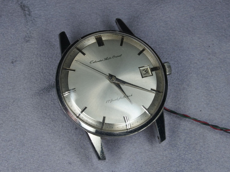 自娛玩修錶 - 原點(之三): 老東方"Calendar Auto Orient" 17 Jewels自動錶 (cal. 670)