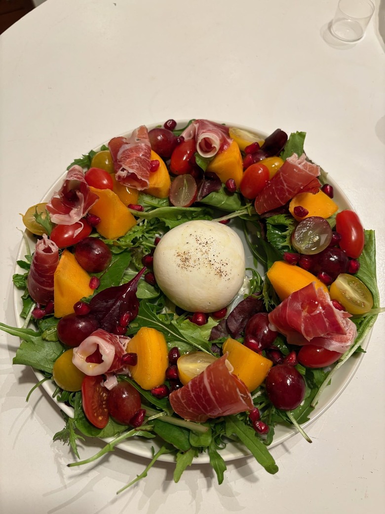 兼具美味與高顏值的聖誕花環