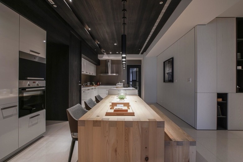 點我看大圖 【開箱】台南室內設計|實品屋看上直接買同款|50坪木質調現代宅|隱藏收納+俐落線條