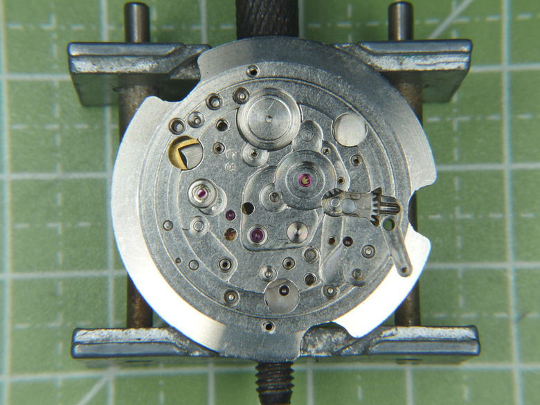 自娛玩修錶 - 原點(之三): 老東方"Calendar Auto Orient" 17 Jewels自動錶 (cal. 670)