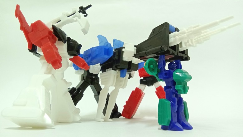 【Kabaya食玩】1990年代勇者警察食玩模型