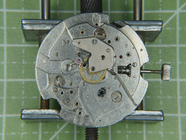 自娛玩修錶 - 原點(之三): 老東方"Calendar Auto Orient" 17 Jewels自動錶 (cal. 670)