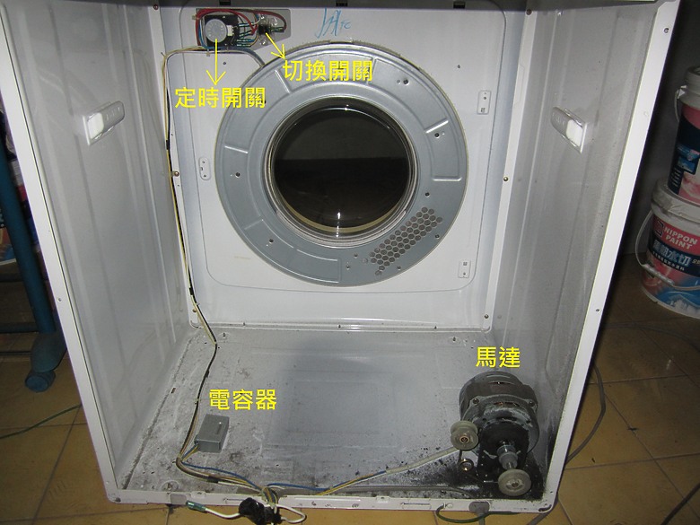 2025年-烘衣機修繕 & 詳細組件介紹_DIY [圖多]