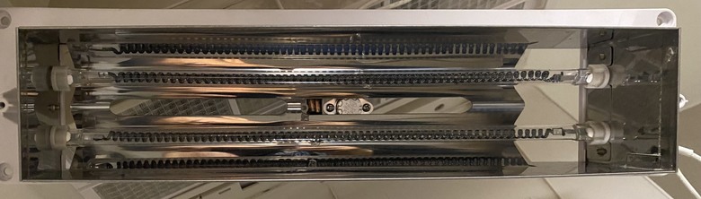 自行維修：阿拉斯加暖風機 968S 系列, 遠紅外線碳素燈管不亮了