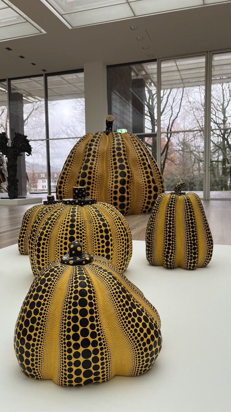 草間彌生首次回顧展在巴塞爾貝耶勒基金會