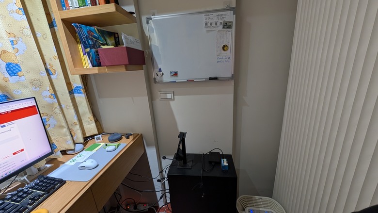 深度42公分桌面組雙螢幕