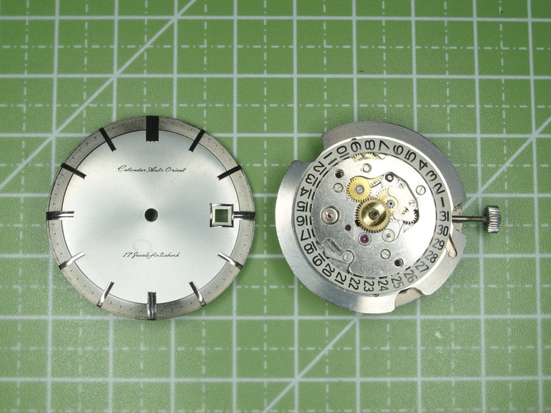 自娛玩修錶 - 原點(之三): 老東方"Calendar Auto Orient" 17 Jewels自動錶 (cal. 670)