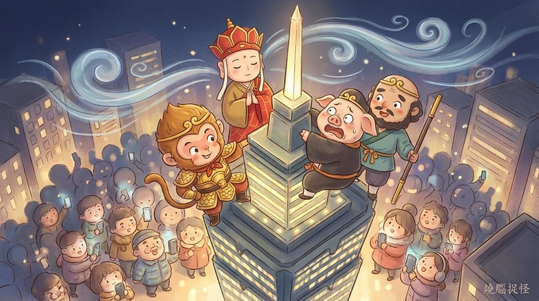 🕵️【燒腦捉怪】跨年終極特輯:101 塔頂 - 西遊篇